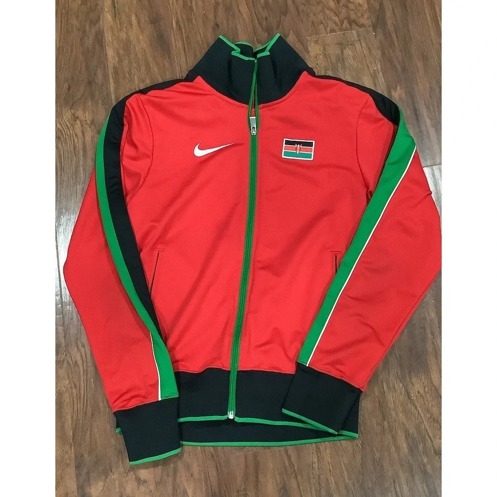 Nike Team Kenya  Track & Field Jacket - Mens Sz S